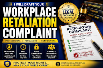draft your workplace retaliation and eeoc complaint