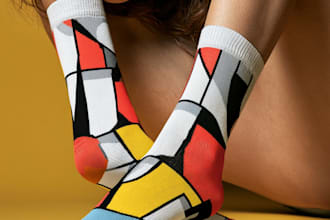 design custom and unique socks design