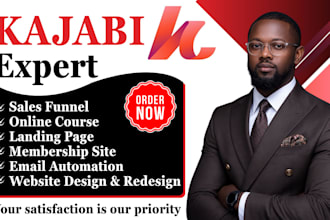 design kajabi online course, kajabi website, kajabi sales funnel, kajabi expert