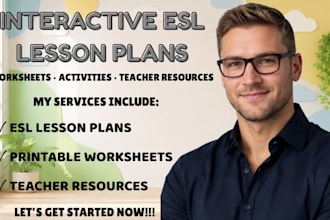create interactive esl lesson plans worksheets and engaging learning activities