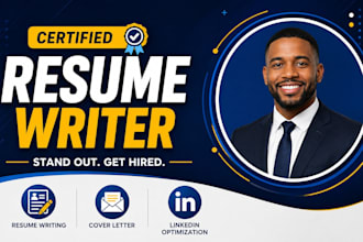 write and upgrade your resume, cv, cover letter, linkedin