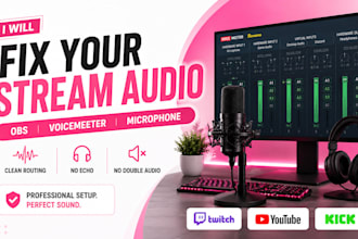 fix obs audio, voicemeeter and microphone routing issues