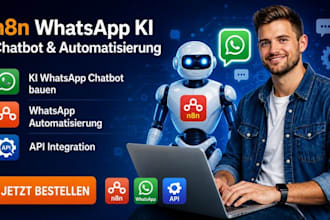n8n whatsapp ki chatbot bauen ki agent whatsapp automatisierung api integration