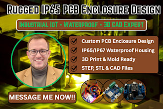 design rugged ip65 pcb enclosure for industrial iot devices
