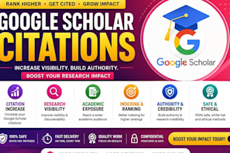 increase google scholar citations and research visibility