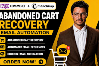 woocommerce mailchimp abandoned cart recovery email automation email marketing