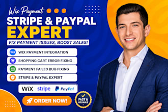 do wix stripe wix shopping cart error paypal expert, payment failed bug fixing