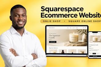 build squarespace ecommerce website squarespace online shop square online store