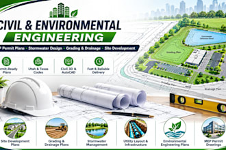 do civil and environmental engineering plans mep permit design in utah texas