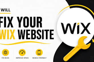 fix wix website design edit wix fix wix redesign
