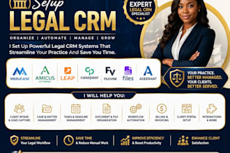 setup legal crm merucase amicus attorney leap casepeer filevine files adeerant