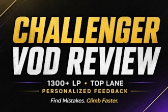 review your league of legends replay as a challenger player