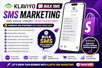 set up klaviyo SMS marketing for shopify to boost your sales