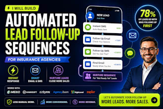 build automated lead followup sequences for your insurance agency