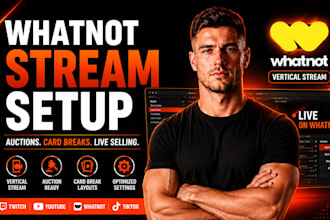 setup professional whatnot vertical stream in obs studio for auctions