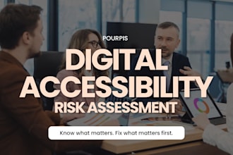 deliver a litigation informed wcag and ada accessibility risk assessment