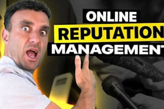 do online reputation management and suppress negative links