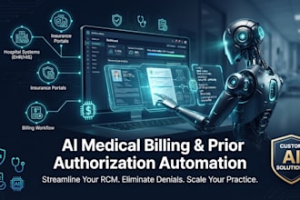 build ai medical billing, prior authorization, rcm automation healthcare agent