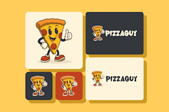 create a vector mascot character
