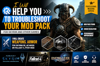 create weapons armor for skyrim se ae mods or fallout 4 ffxiv mod bannerlord