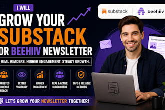 organic substack promotion, artic promotion, beehiiv, organic subscribers growth