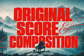 compose original music and score for your video or film