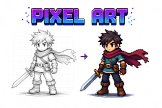 draw pixel art character sprite sheet animation game art indie video games retro