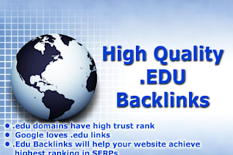 create 200 auto approve EDU Backlinks to your site to boost your rank