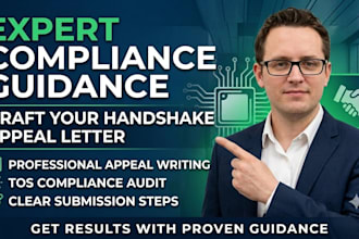 draft your handshake ai account appeal letter and audit compliance