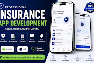 develop an insurance app with quotes, claims, and payments