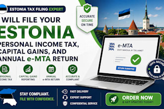 file your estonia personal income tax capital gains and annual e mta return