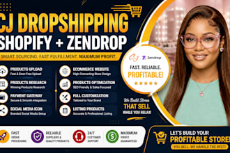 add shopify product upload cj dropshipping dser printify upload store design