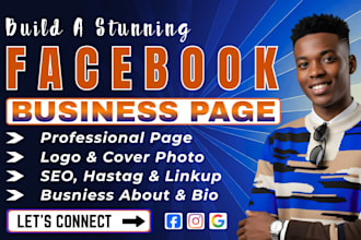 facebook page, business page, fb page setup, business page setup