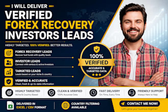 deliver verified forex recovery investors leads