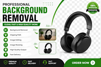 do ai photo editing, background removal and image enhancement