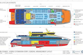 create marine ga plan and vessel arrangement drawings