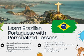 learn brazilian portuguese with personalized lessons