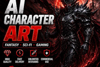 create ai gaming wallpapers and character art in 4k