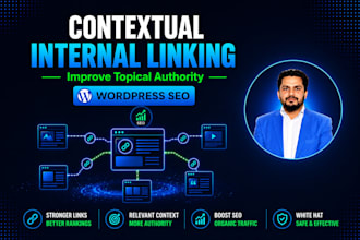 do contextual internal linking to improve topical authority
