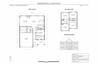 draw USA floor plans and site plan for salt lake city utah and washington permit