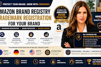do uspto amazon brand registry trademark registration for your brand