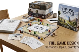 design and create your board game or card game from scratch
