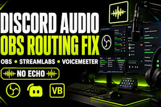 setup discord audio with obs for streaming and gaming