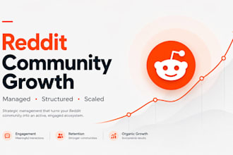 manage your reddit community and drive organic growth
