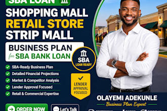 create a financial plan pro forma for your quadplex strip mall development