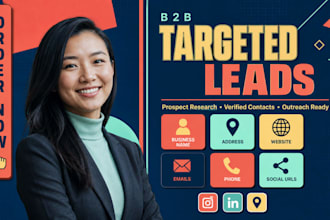 targeted b2b lead generation and linkedin lead generation