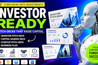 investor pitch deck capital raising pitch deck startup pitch deck busines plan