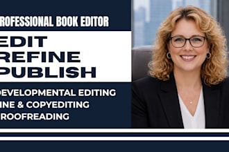 developmental edit your fiction or nonfiction book