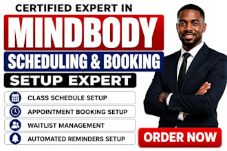 setup mindbody class scheduling booking setup appointment scheduling waitlist