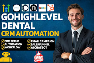 integrate open dental dentrix nexhealth hubspot zoho gohighlevel CRM automation